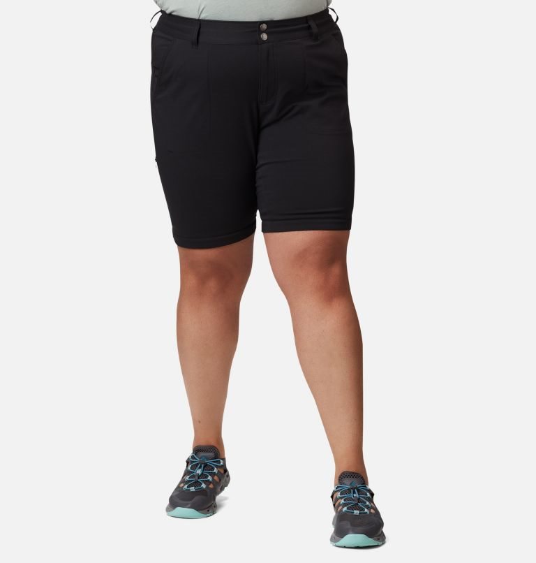 Women's Columbia Saturday Trail II Convertible Pants Black | Plus Size CA-B65LC